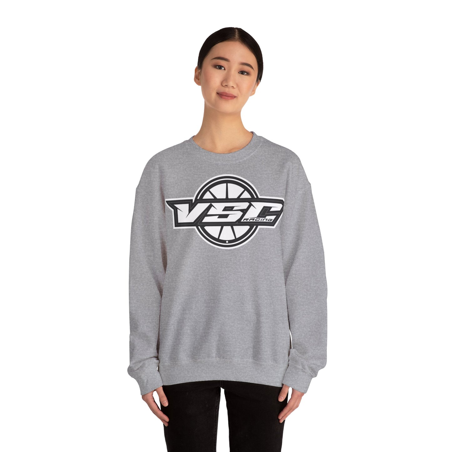 Racing Crewneck Sweatshirt – VSC Logo & 'Who You Gonna Trust More?