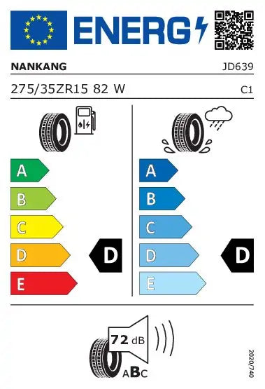 Nankang AR-1 275/35ZR15 82W