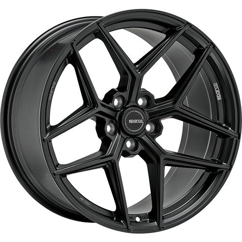 Sparco FF3 Matt Black – 8.0x18 ET45 5/100 | Subaru / Toyota