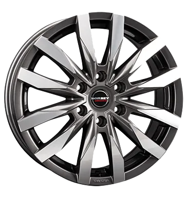 Borbet CW6 7,5x18 ET35 6x139,7 mistral anthracite glossy polished