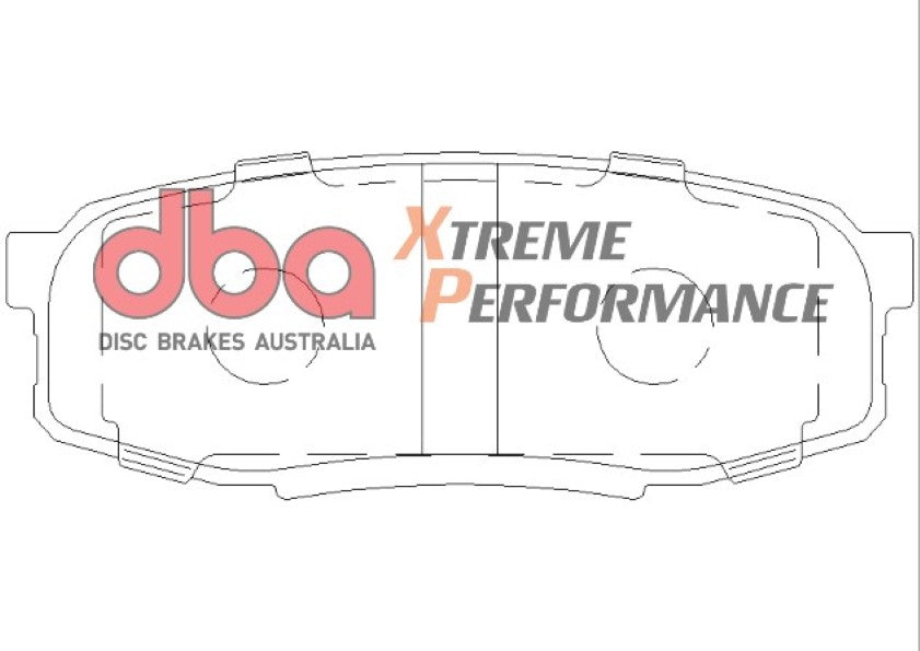 DBA42723S-1857XP – Brake Kit 4000 Series T3 Slotted 345mm + Xtreme Performance Bremsbeläge Hinterachse