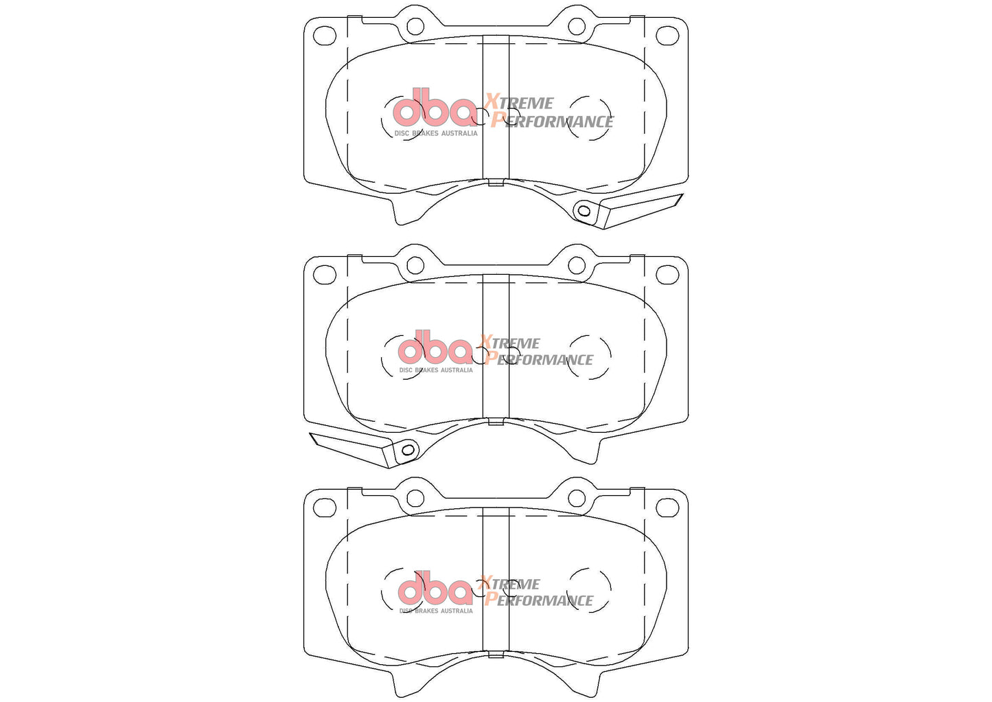 DBA42700S-2380XP – Bremskit 4000 Series T3 Geschlitzt & Xtreme Performance Bremsbeläge