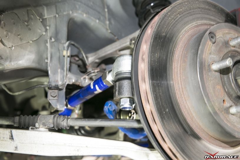 HARDRACE Rear Toe Control Arm (adjustable) - Mitsubishi Lancer Evolution