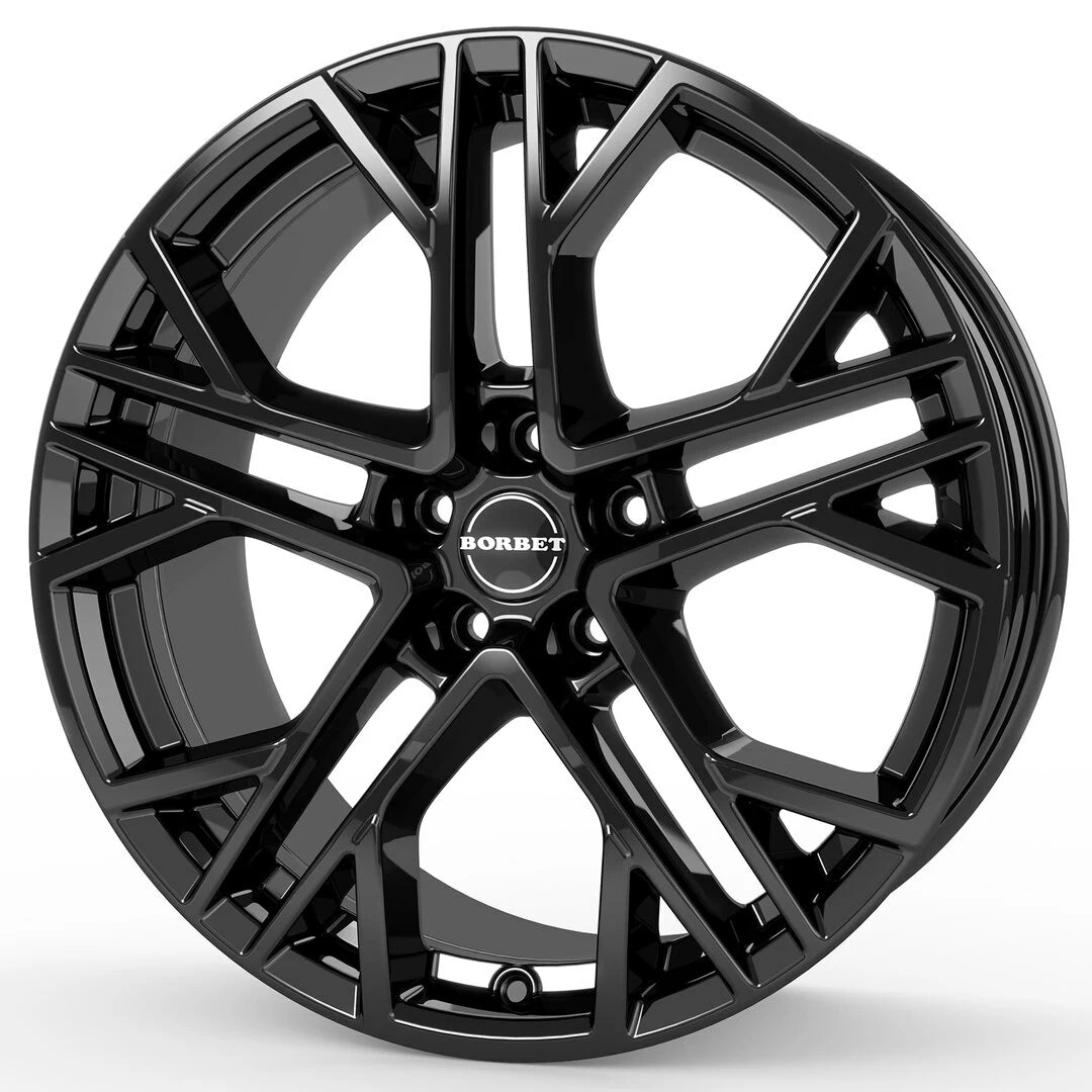 Borbet XV 8,5x19 ET30 5x112 - Black Glossy