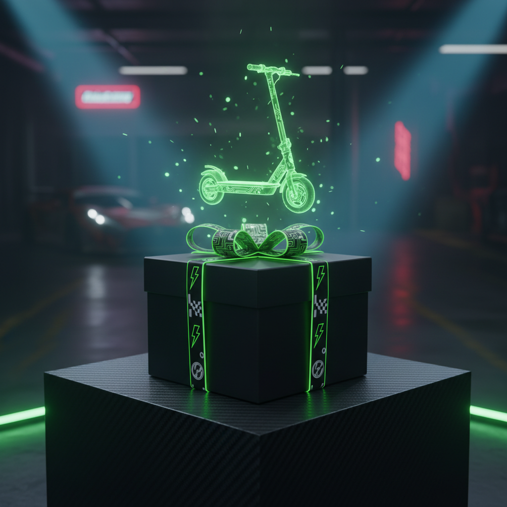 Mystery Box Small – Gewinne einen E-Scooter