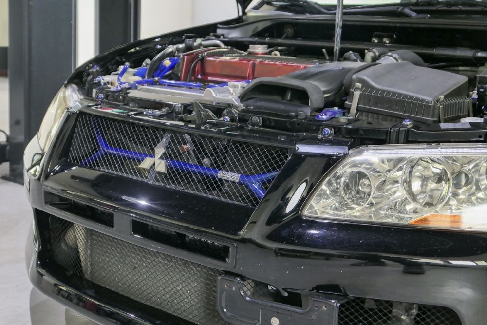 HARDRACE Front Member Brace - Mitsubishi Lancer Evolution