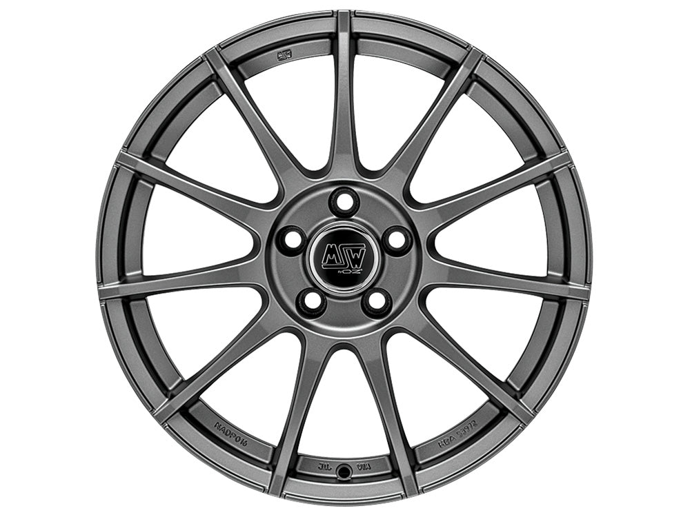 MSW 85 MATT GRAPHITE 6x14 Zoll ET: 35 LK: 4x100