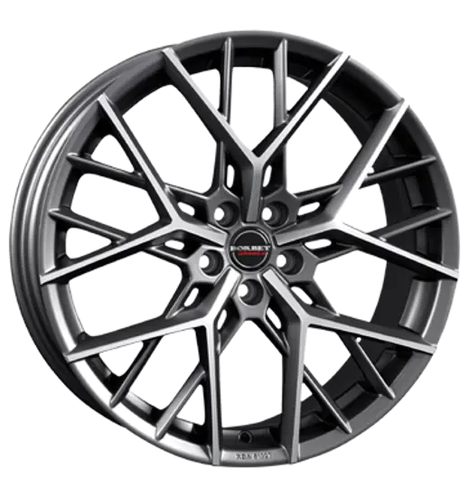 Borbet BY 8x18 ET44 5x112 - Titan Polished Matt