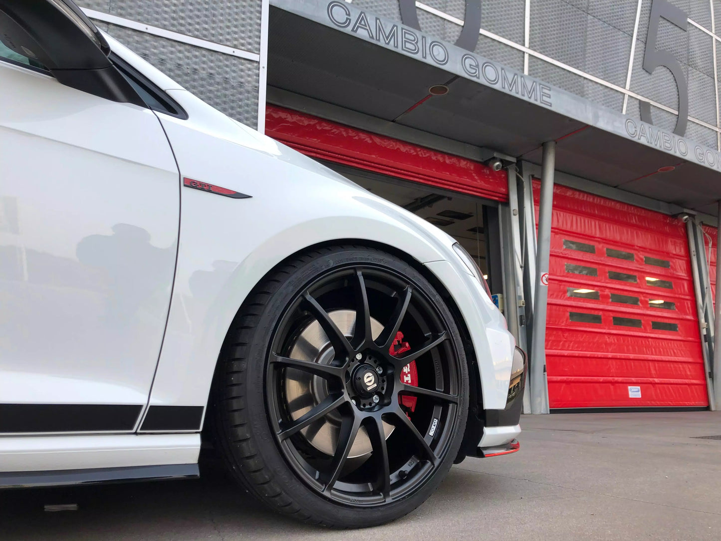 Sparco Assetto Gara 8.0x18 ET45 Matt Black