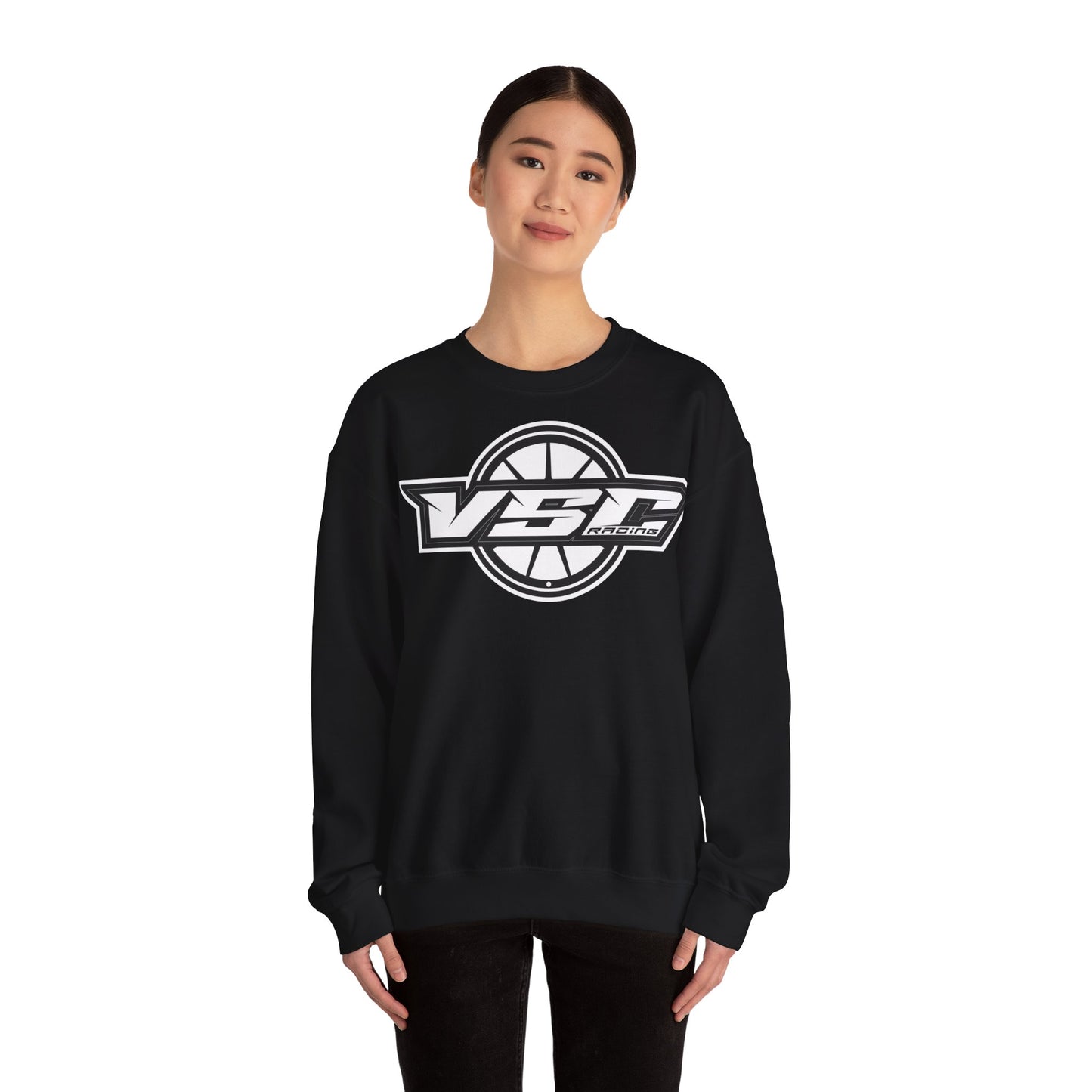 Racing Crewneck Sweatshirt – VSC Logo & 'Who You Gonna Trust More?