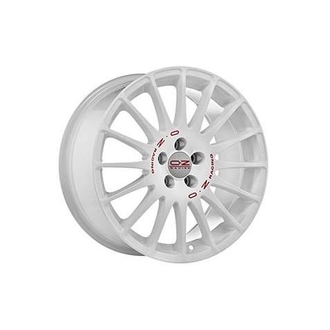 OZ Superturismo WRC Race White Red Lettering 8x17 VAG