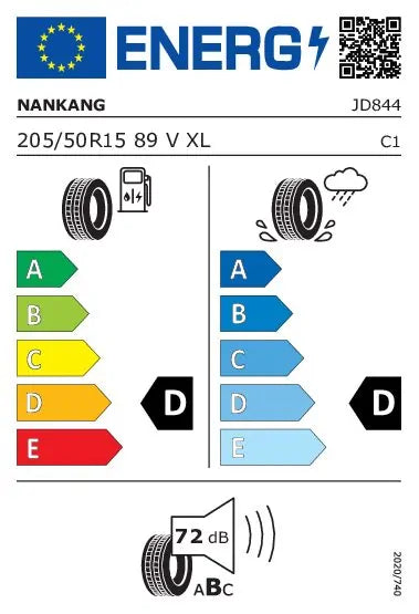 Nankang CR-S 205/50R15 89V XL