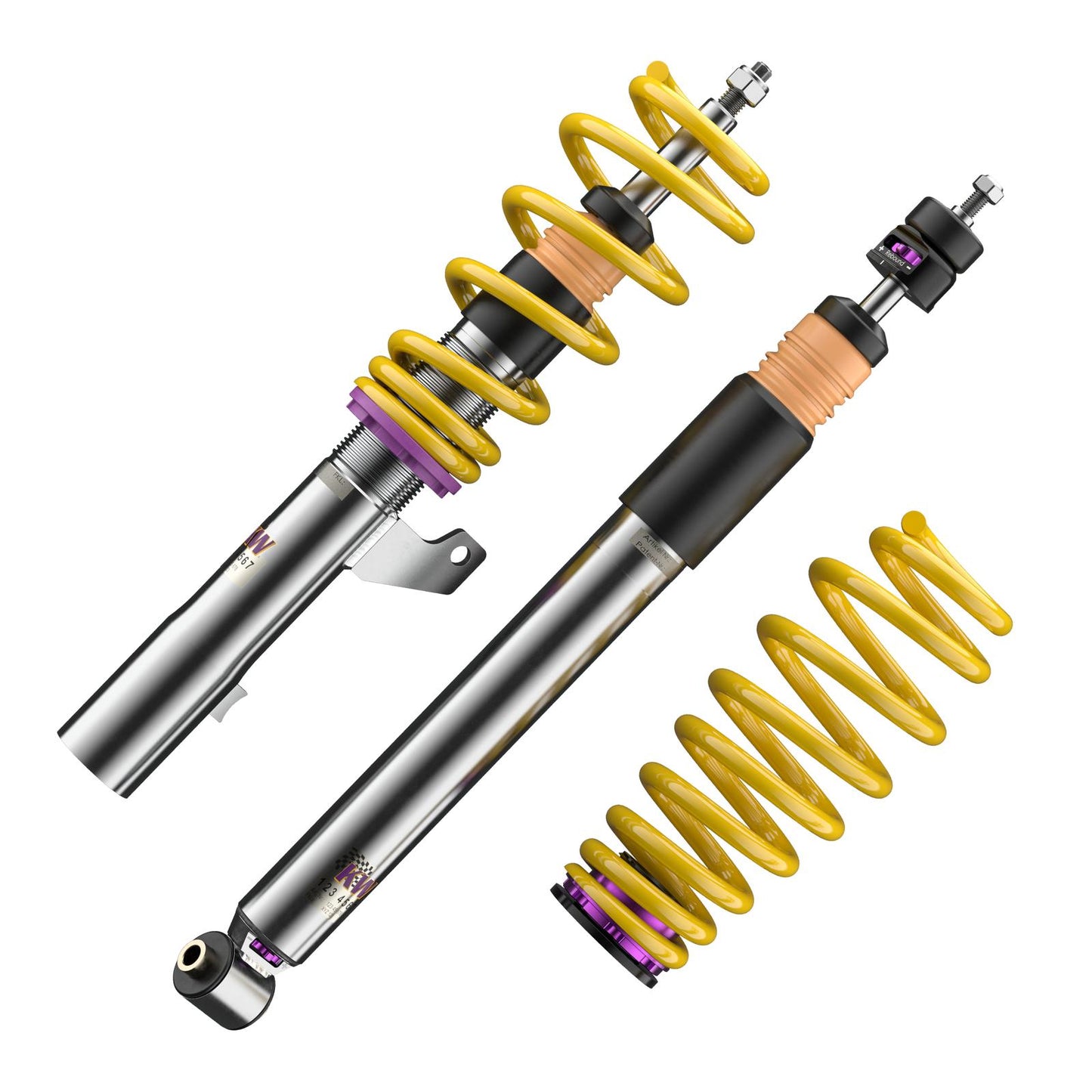 KW Gewindefahrwerk V3 inox (inkl. Stilllegung elektr. Dämpfer) – Ford Focus IV ST