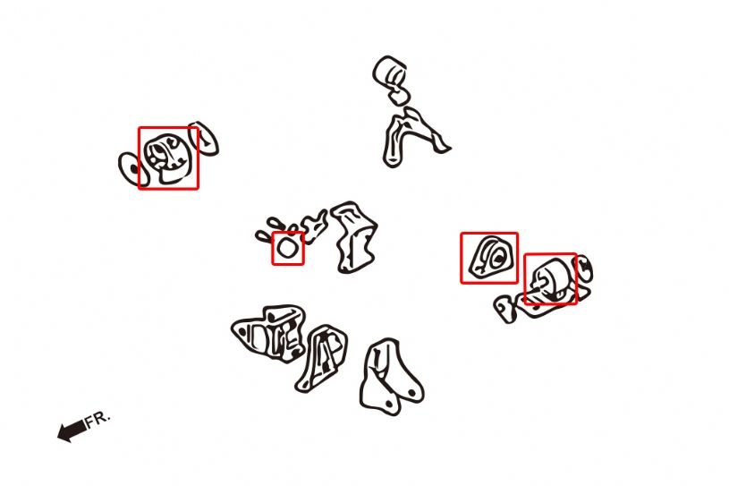 HARDRACE Harden Engine Mount - Mitsubishi Lancer Evolution (JDM 5MT)