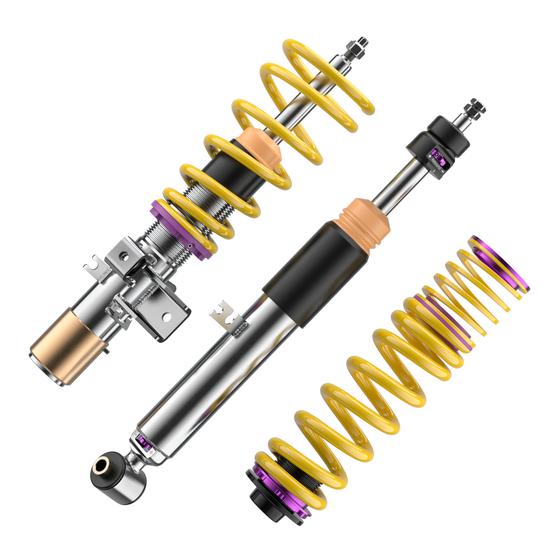 KW Gewindefahrwerk V3 inox – Toyota Supra / BMW Z4 (G29)