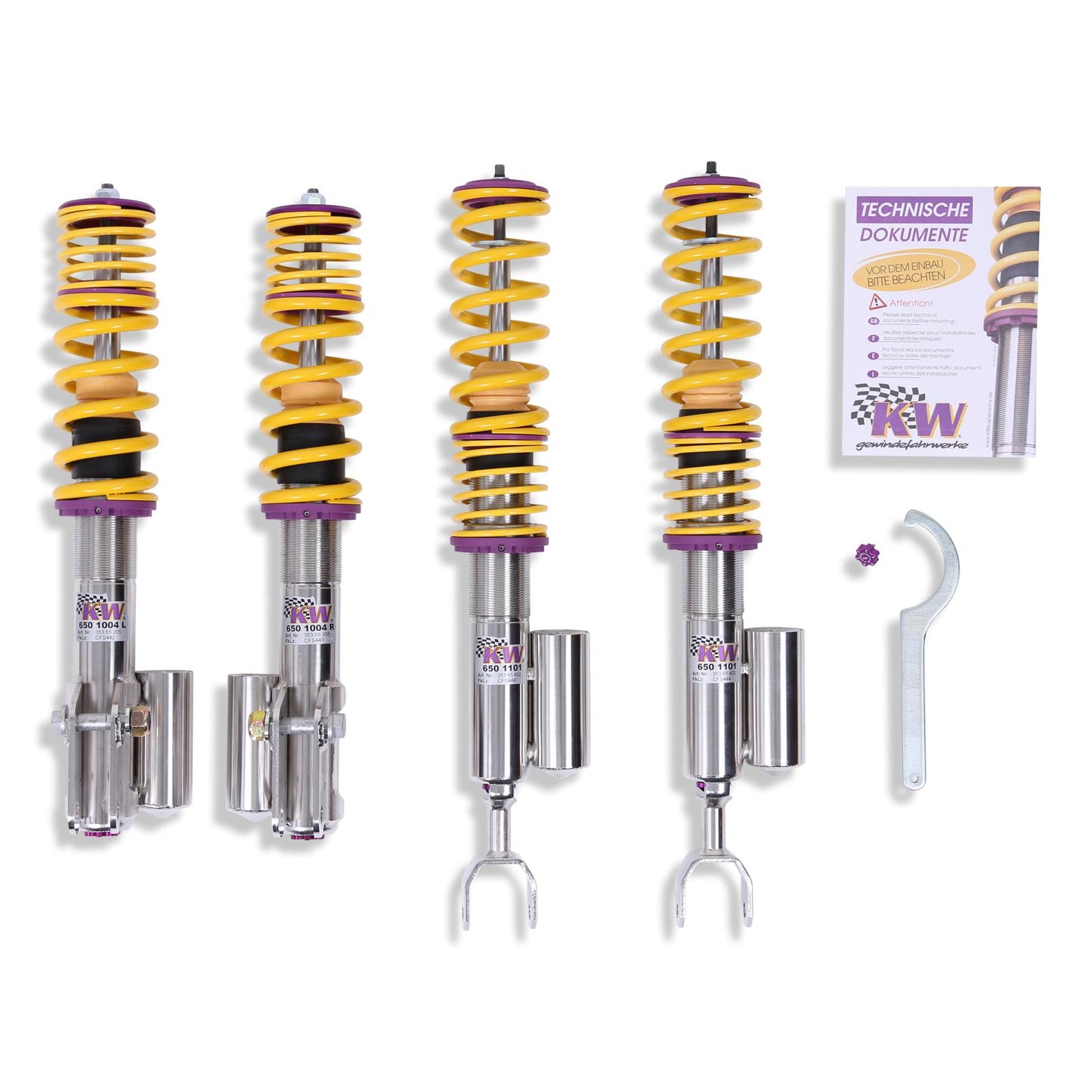 KW Gewindefahrwerk V3 inox - Mitsubishi Lancer EVO IX