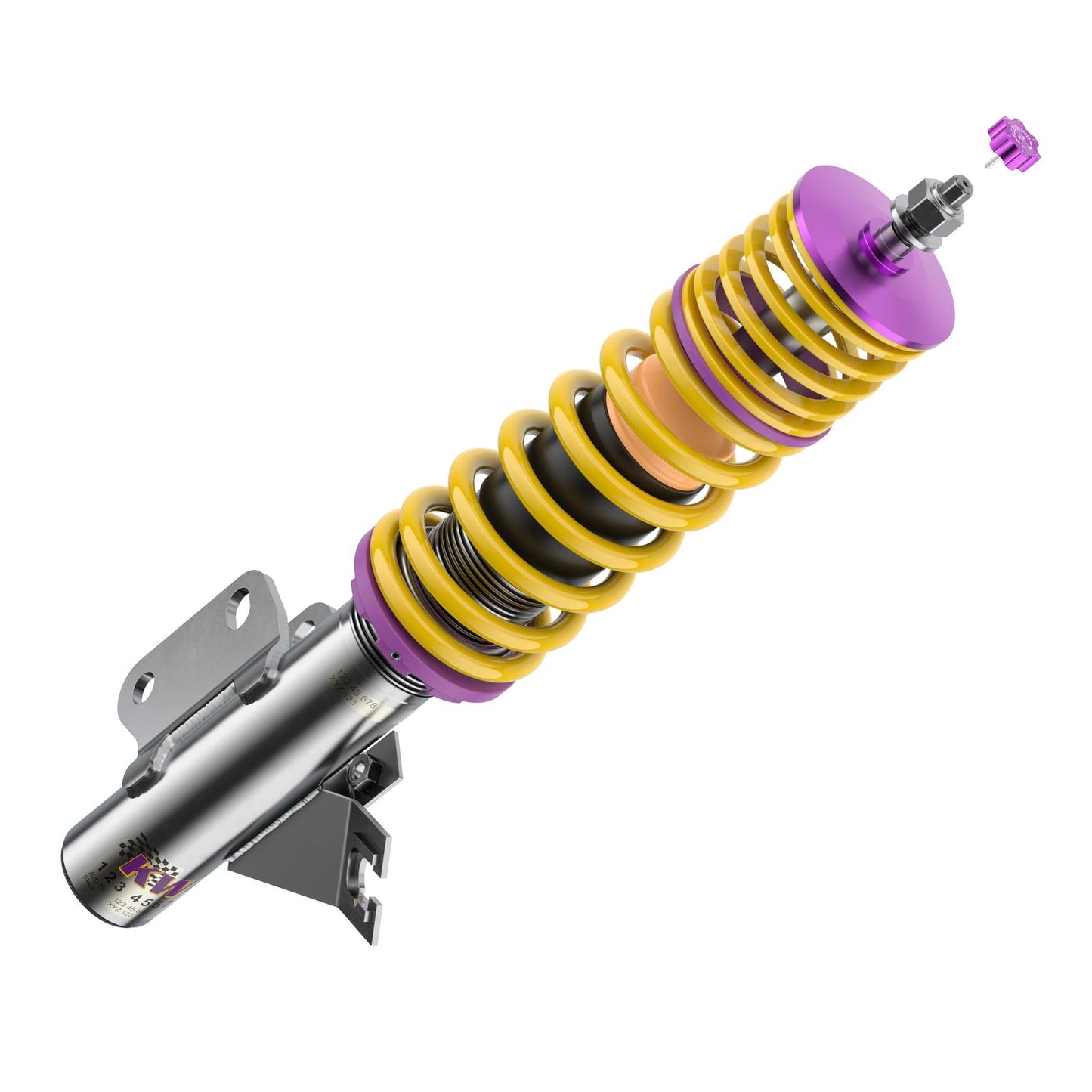 KW Gewindefahrwerk V3 inox - Nissan 200SX Coupé (S14) 2.0 Turbo (10/1993-12/1999)