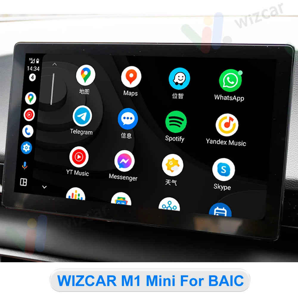 WIZCAR M1 Mini – Android Auto für BAIC BJ30e / X75 / X55 II (2025–2026)