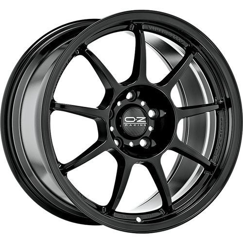 OZ Alleggerita HLT 5F Gloss Black 8x18