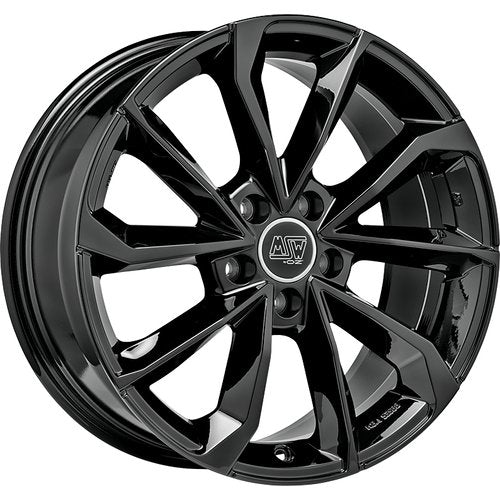 MSW 42 GLOSS BLACK 8.0x18 ET28 5/112