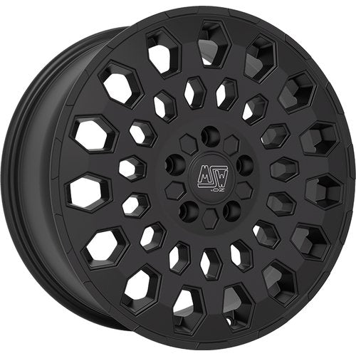 MSW 99 VAN Matt Black – 7.5x18 ET57 5/130 Citroen Jumper, Peugeot Boxer, Fiat Ducato, Opel Movano