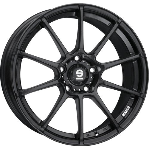 Sparco Assetto Gara 8.0x18 ET45 Matt Black