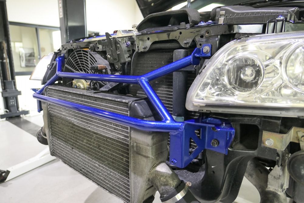 HARDRACE Front Member Brace - Mitsubishi Lancer Evolution