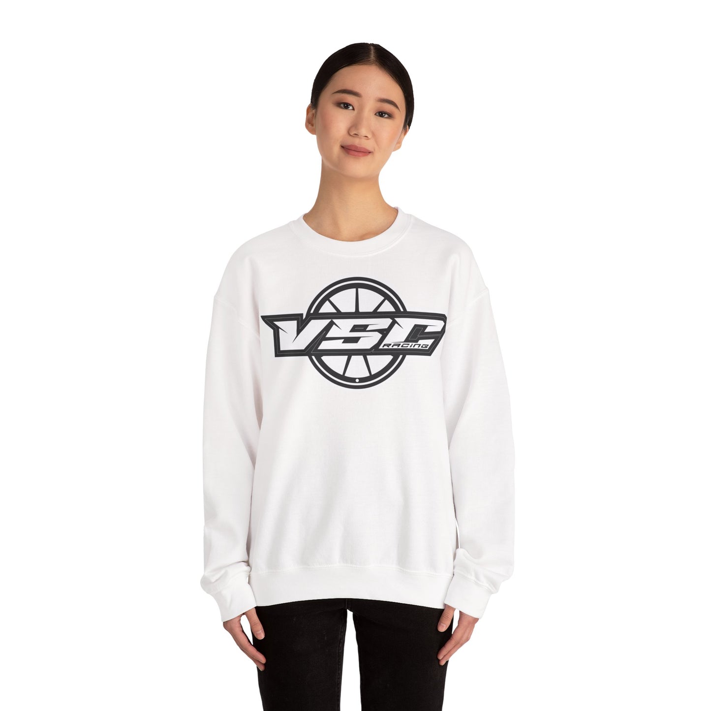 Racing Crewneck Sweatshirt – VSC Logo & 'Who You Gonna Trust More?