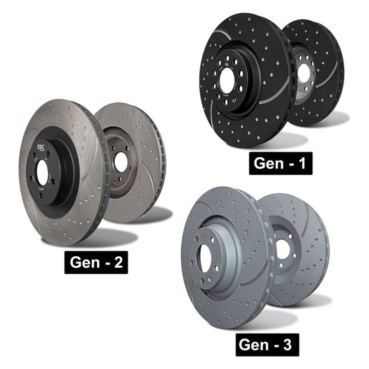 EBC GD Bremsscheiben GD972 - Vorderachse (Dimpled & Slotted) 294mm