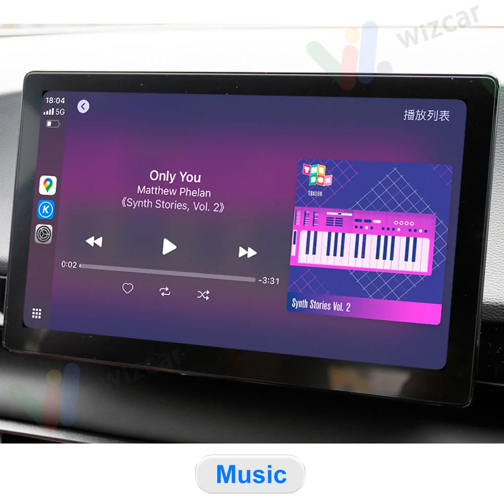 WIZCAR M1 Mini – Android Auto für BAIC BJ30e / X75 / X55 II (2025–2026)