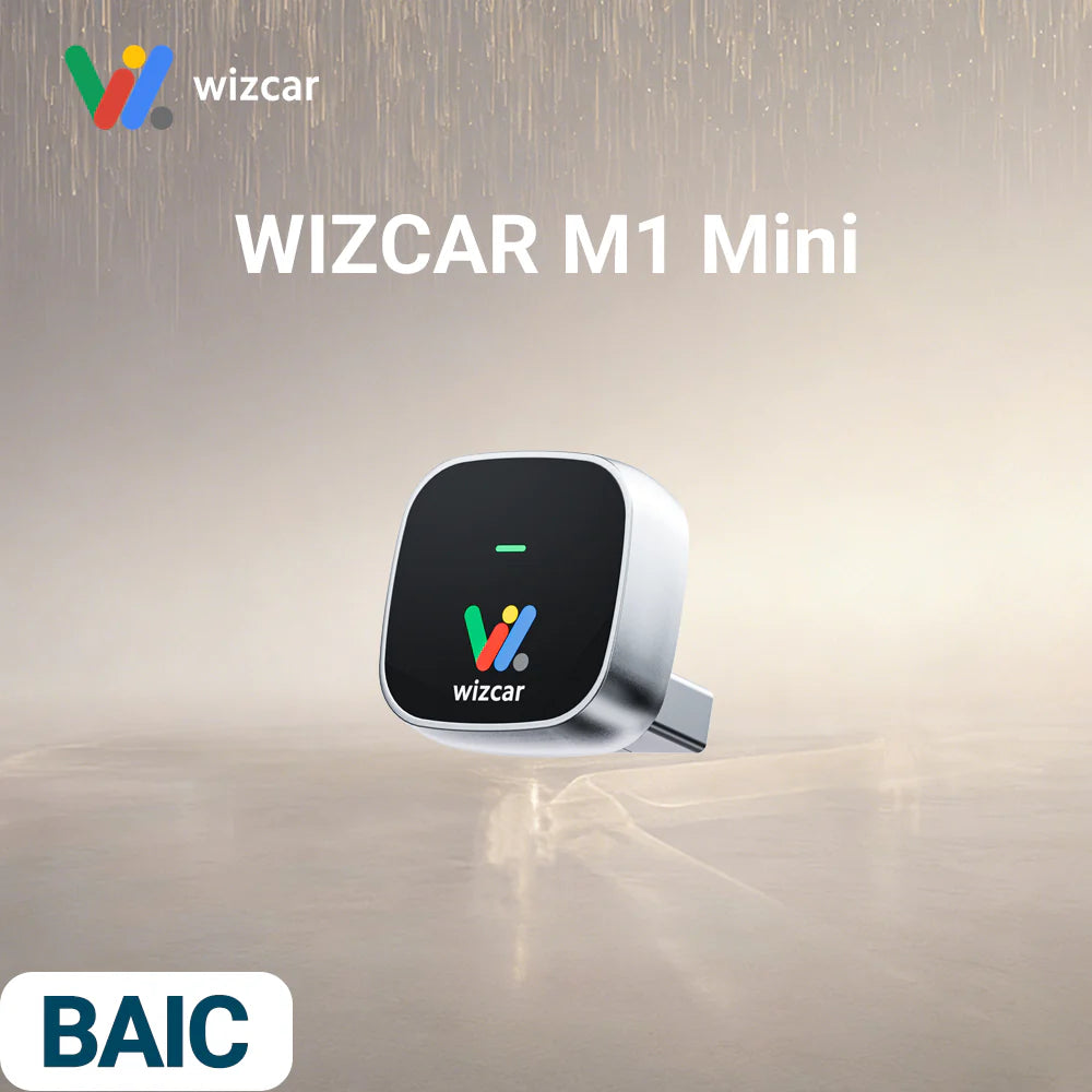 WIZCAR M1 Mini – Android Auto für BAIC BJ30e / X75 / X55 II (2025–2026)