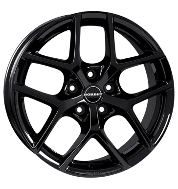 Winterkomplettradsatz Toyota GR86 – Borbet Y 8x18 ET40 Black Glossy