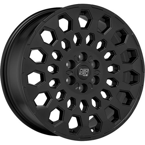 MSW 99 Van Matt Black 7.0x17 ET40 6/114
