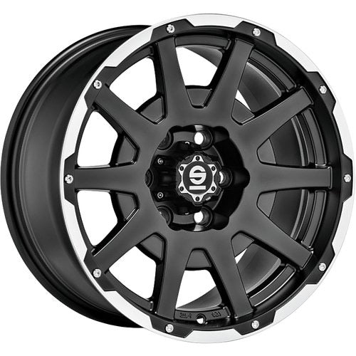 Sparco Dakar Matt Black 7.5x17 ET35 6/114