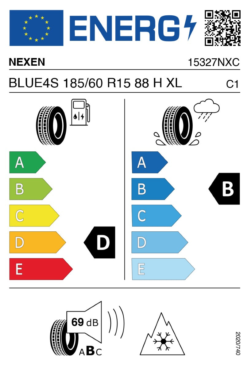 NEXEN Blue4Season - 185/60 R15 88H XL Ganzjahresreifen