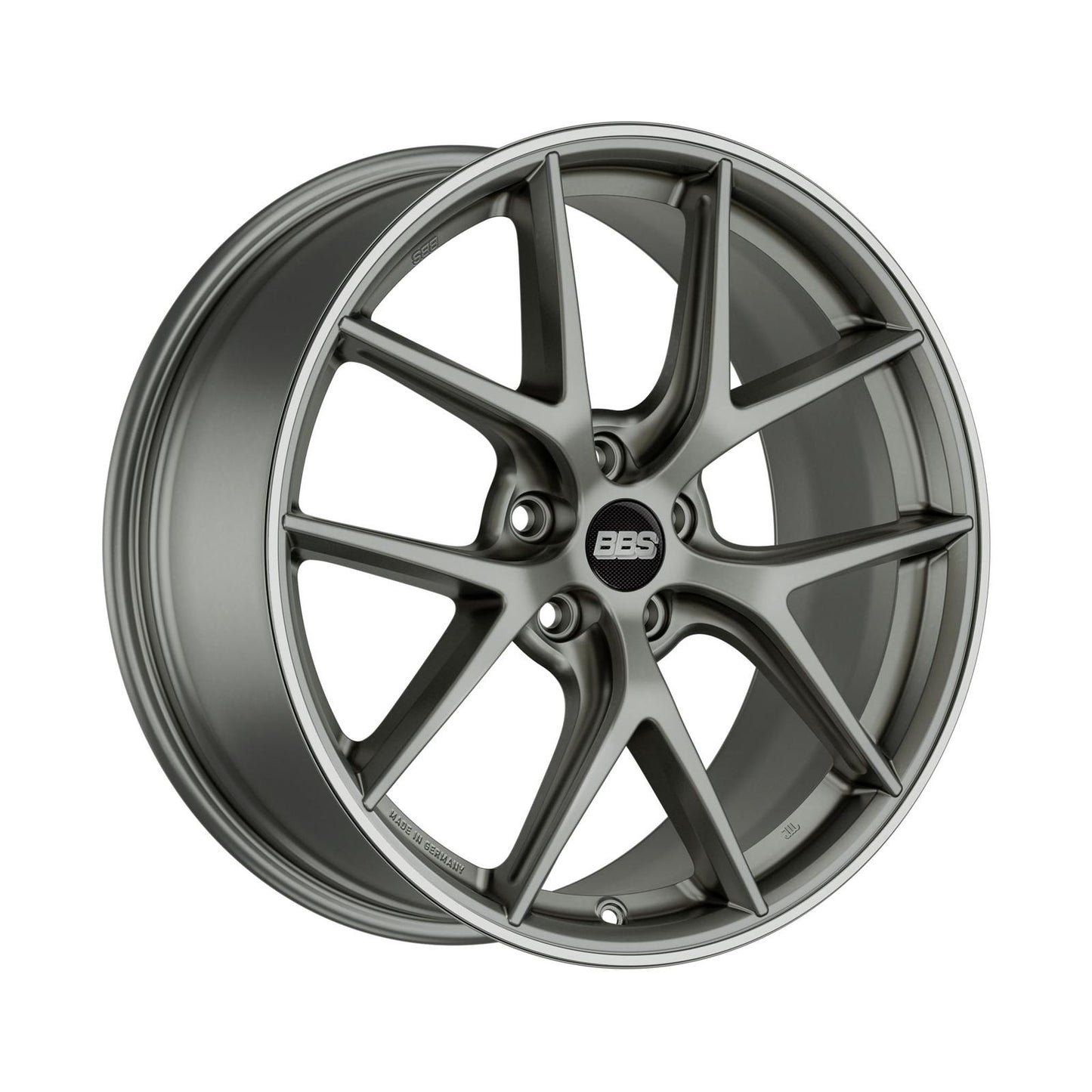 BBS CI-R Felge 8.0x19 ET45 5x108 - Satin Black (FlowForming)