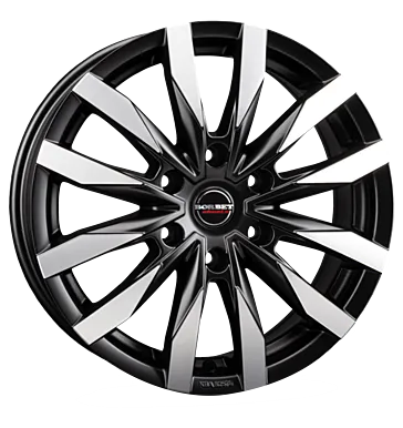 Borbet CW6 7,5x18 ET35 6x139,7 black polished matt
