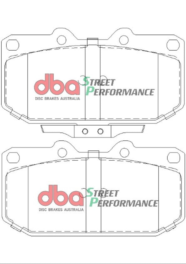 DB1170SP Brake Pads Street Performance - Vorderachse