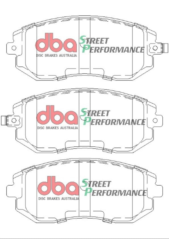 DBA650E-1491SP Brake Kit - Street Series En-Shield Plain & Street Performance Subaru Toyota