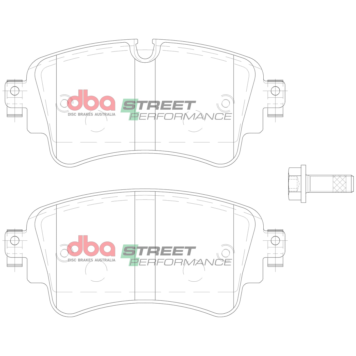 DBA2847S-15032SP Street Series T2 Brake Kit Hinten – Audi A4 / A5 330mm (2x Scheibe + Beläge)