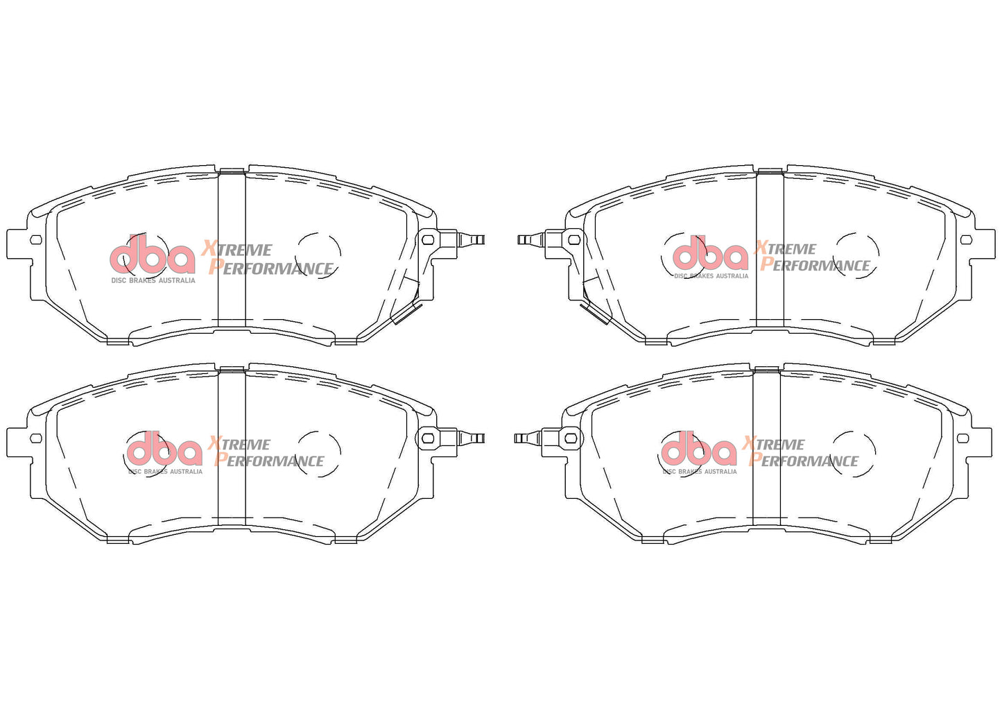 DBA42650S-10-1722XP – 4000 Series T3 Bremskit (Scheiben + Beläge) Vorderachse | Subaru Forester / Legacy / Outback