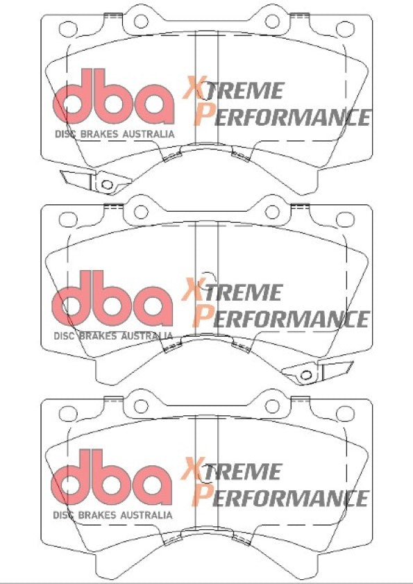 DBA42724S-1838XP – Brake Kit 4000 Series T3 Slotted 354mm + Xtreme Performance Bremsbeläge