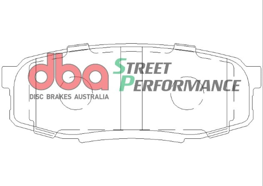 DBA2723S-1857SP – Brake Kit Street Series T2 Slotted 345mm + Street Performance Bremsbeläge Hinterachse