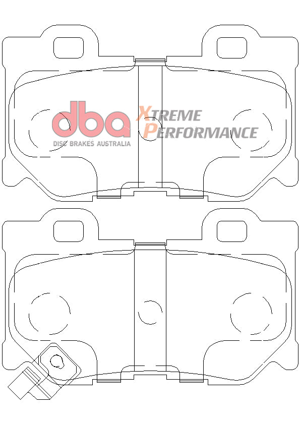DBA Bremskit – 4000 Series T3 Geschlitzt & Xtreme Performance Bremsbeläge (DBA42315S-2401XP)