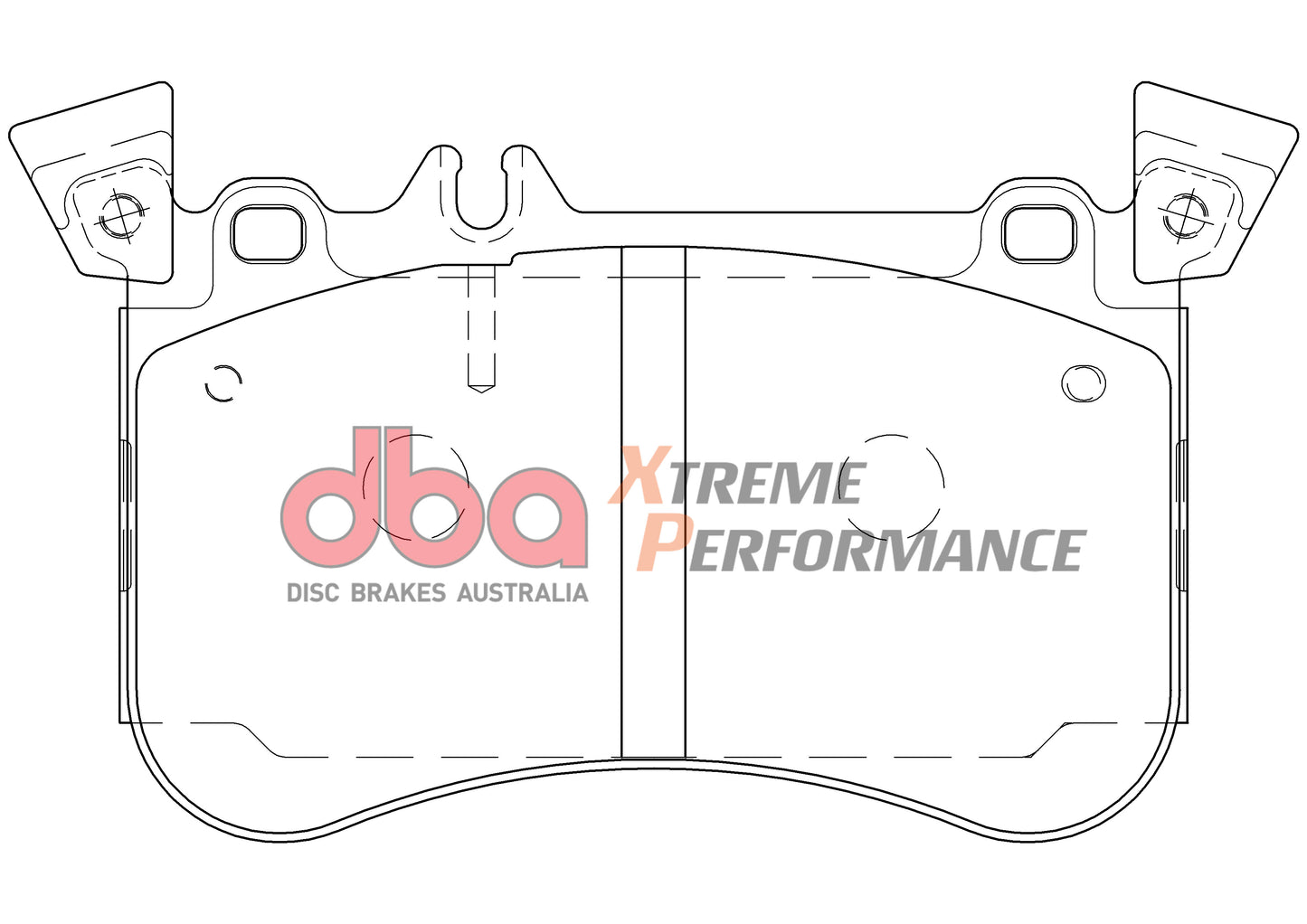 DBA Brake Kit 4000 Series T3 + Xtreme Performance Pads DBA42698S-9031XP Mercedes