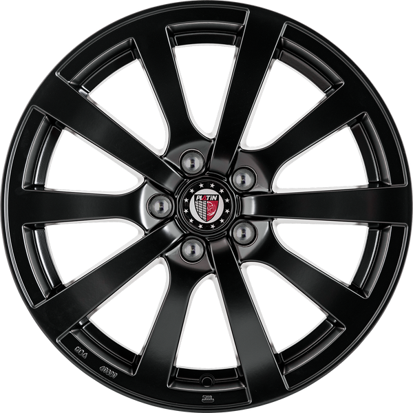 PLATIN P 58 Matt Black 7.00x16 ET 38.00 5x100.00