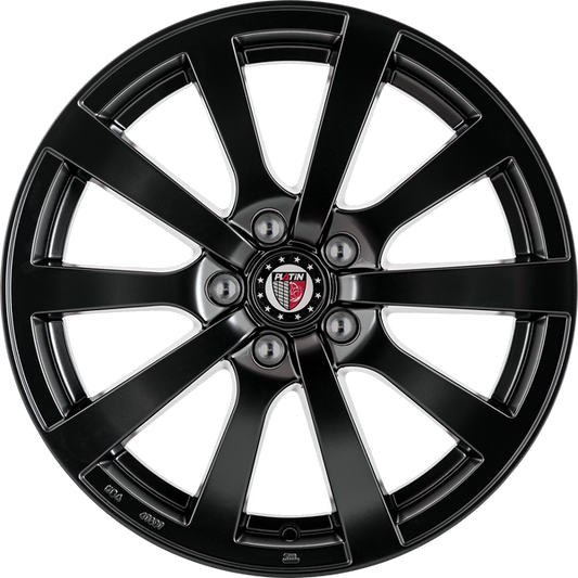 PLATIN P 58 Matt Black 7.00x16 ET 38.00 5x100.00