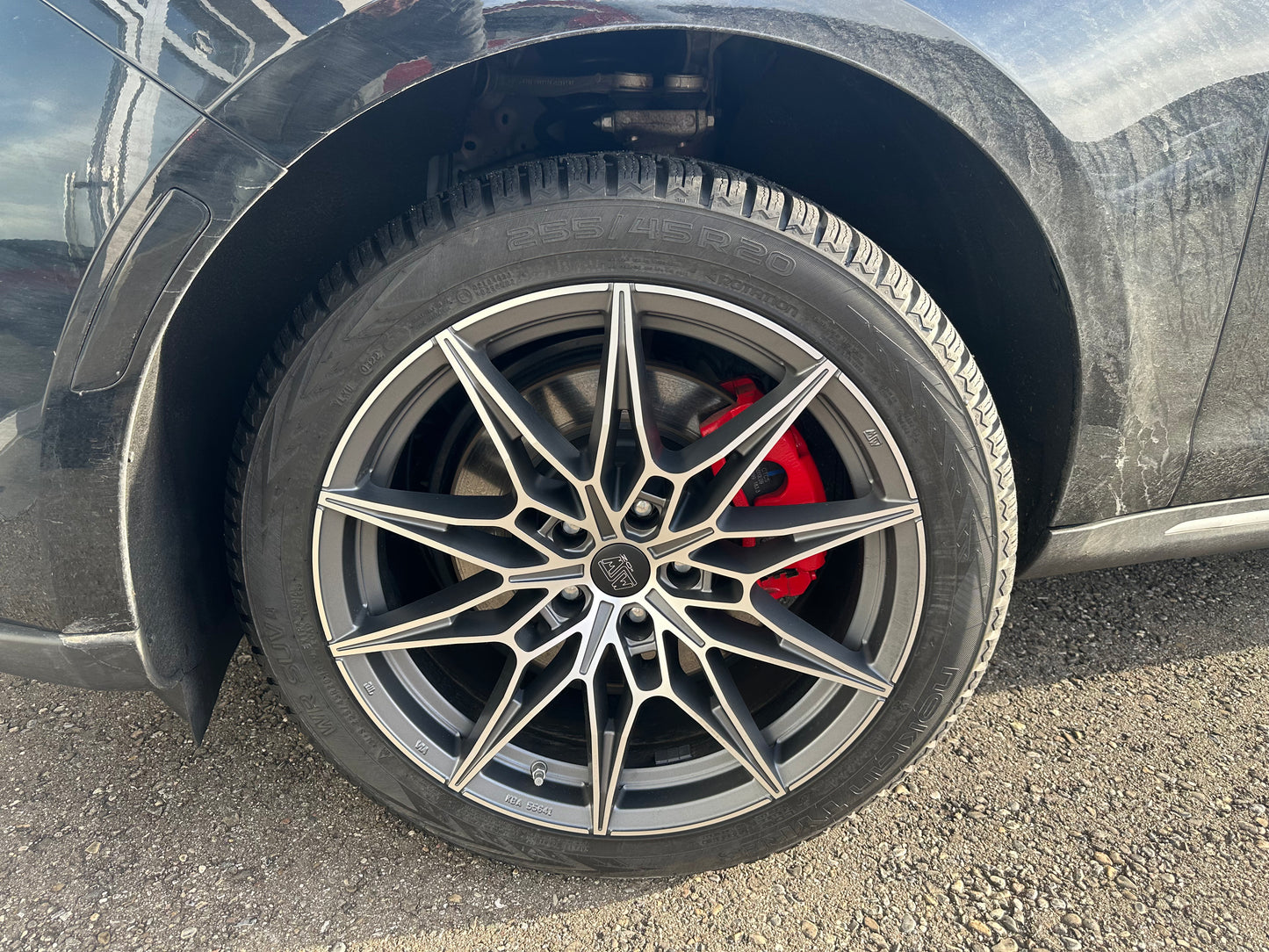 MSW 75 GLOSS BLACK FULL POLISHED BMW - Seres 5 EV