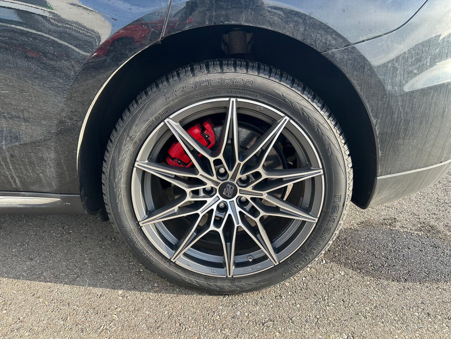 MSW 75 GLOSS BLACK FULL POLISHED BMW - Seres 5 EV