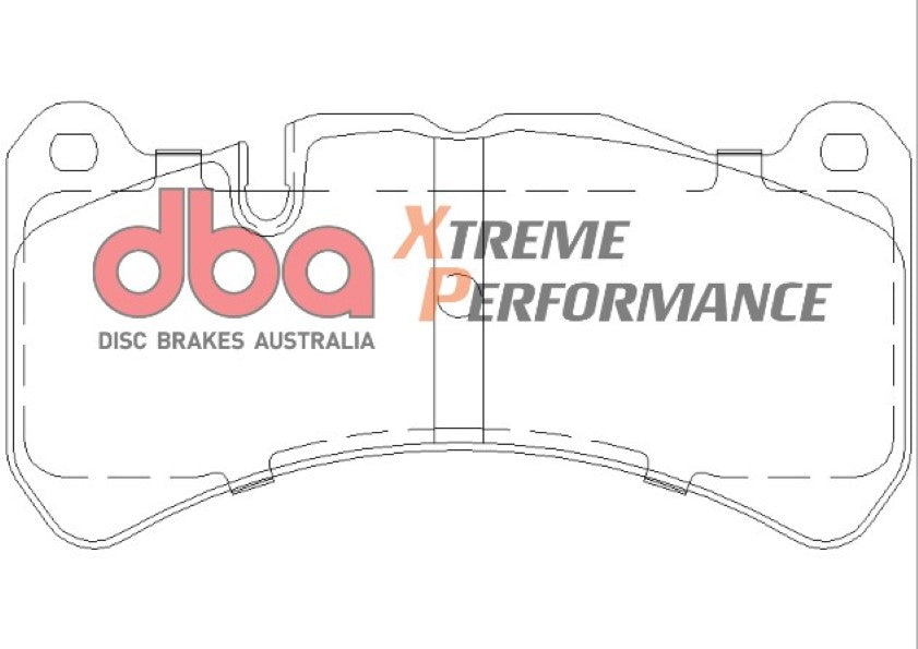 DBA Bremskit DBA43050S-10-1845XP - 4000 T3 Slotted & Xtreme Performance Subaru